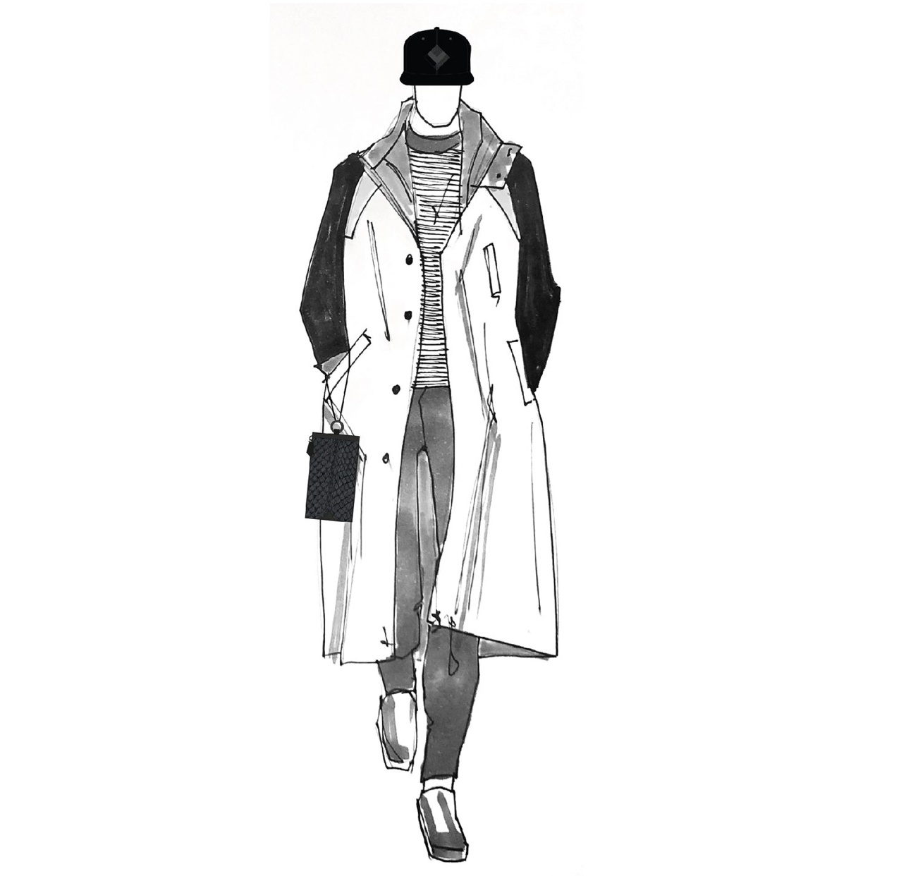 CASQUETTE NOIRE - DARKSIDE