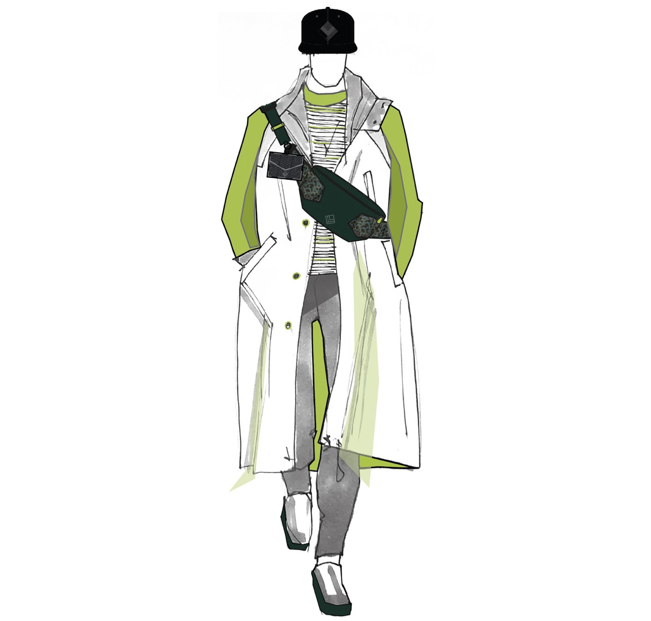 CASQUETTE VERTE - AMAZONIA