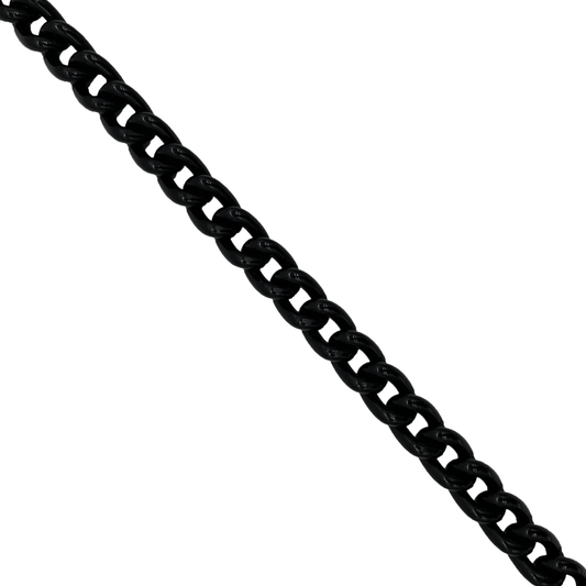 CHAÎNE NOIR M PETIT OEILLET